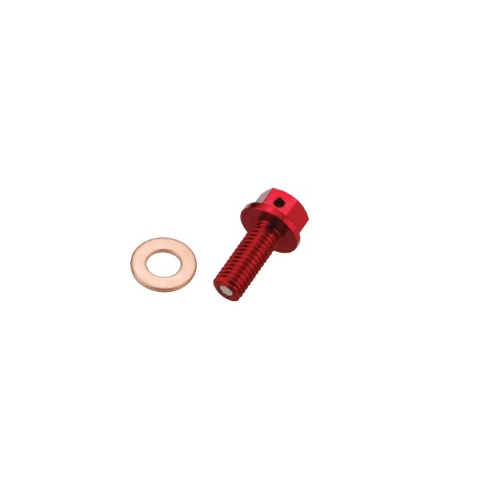 ACCEL oil drain plug HONDA CRF 450R '09-'16, SUZUKI RMZ 250 '10-'18, RMZ 450 '08-'18 (M8X1,25X20), CRF 250R '10-'18, s