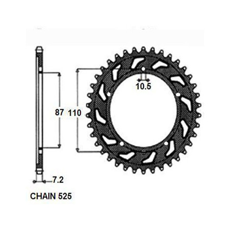GALINIS ŽVAIGŽDUTIS PLIENINIS SUNR1-4383-47