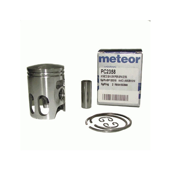 PISTON METEOR KYMCO GAK SNIPER GASKET YAGER DINK 50 (40.00) TWO WINDOWS