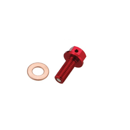 ACCEL oil drain plug HONDA CRF 450R '09-'16, SUZUKI RMZ 250 '10-'18, RMZ 450 '08-'18 (M8X1,25X20), CRF 250R '10-'18, s