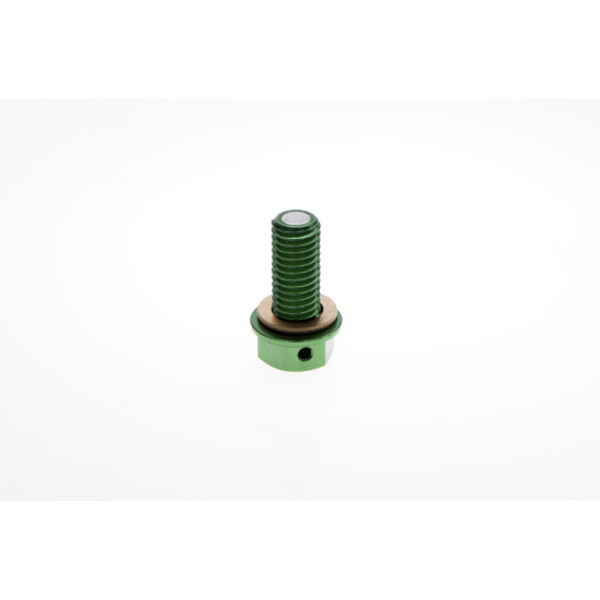ACCEL oil drain plug KAWASAKI KXF 450 '06-'15 color green