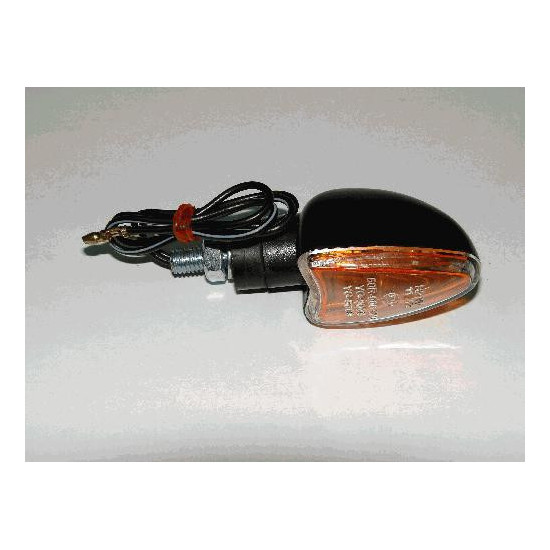 Triangular indicator pair, black, approved