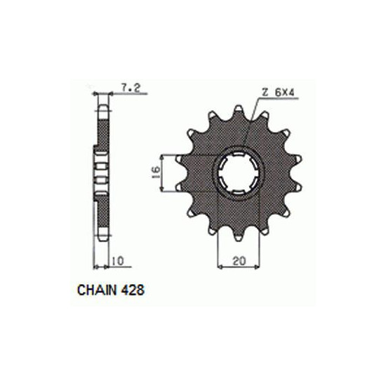 PAVARINIS ŽVAIGŽDUTIS SUNF227-15