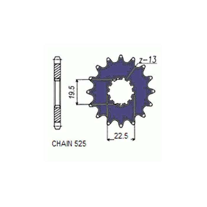 DRIVE SPROCKET SUNF403-14