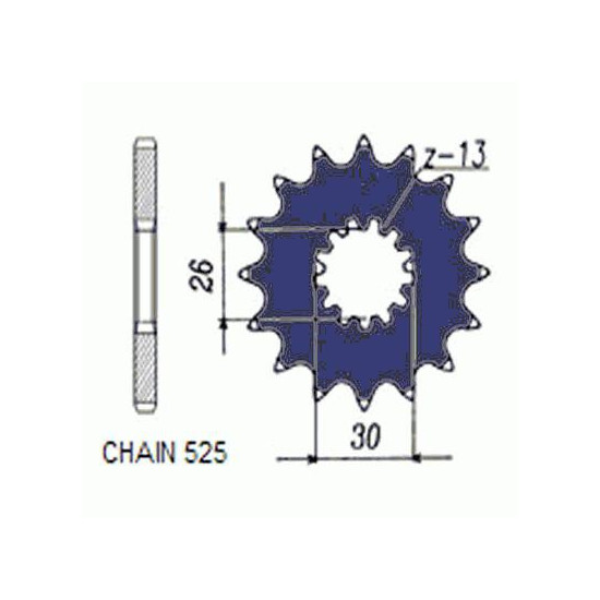 DRIVE SPROCKET SUNF425-17