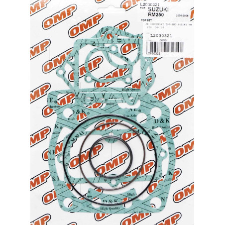 JR (OMP) TOP-END gaskets SUZUKI RM 250 '06-'08