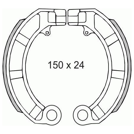 GALINIAI STABDŽIŲ KALADĖLĖS PIAGGIO VESPA PX 125-150-200CC 1998 414450