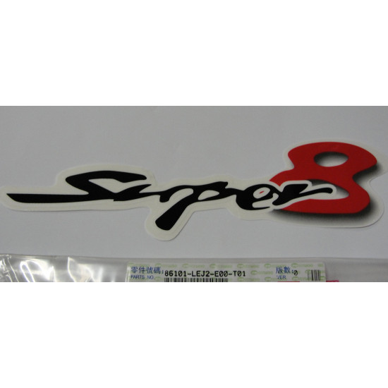 FRONT BODY STICKER ("SUPER 8") 86101-LEJ2-E00-T01