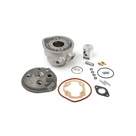 CYLINDER NICASIL WITH HEAD AIRSAL MINARELLI HORIZONTAL APRILIA GULIVER BENELLI 491 YAMAHA AEROX 47.6MM 2T