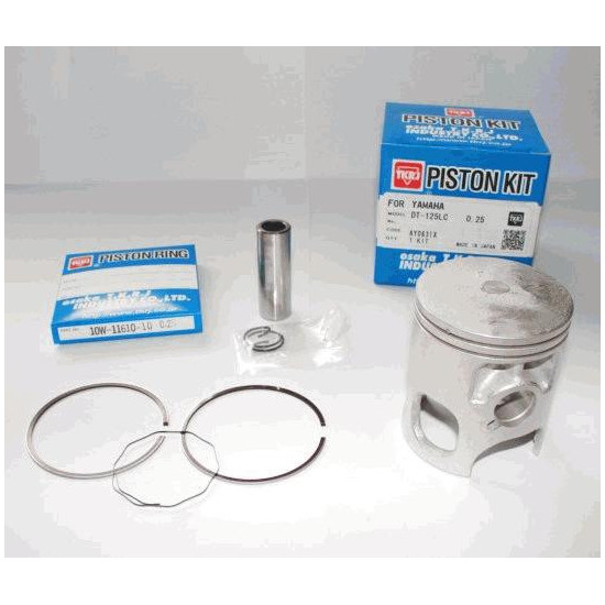 PISTON TKRJ YAMAHA DT RD 125 LC 2 WINDOWS (58.00)