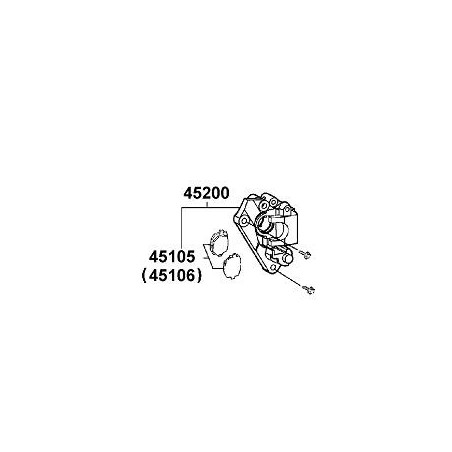 BRAKE CALIPER, COMPLEX 45200-LGB5-E10