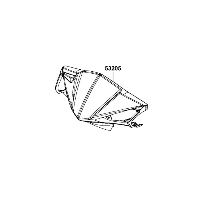 STEERING HOUSING PAINT 53205-LGB5-E10-NEP