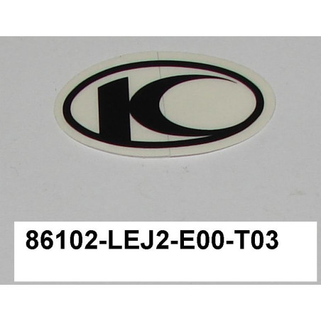 K-LOGO LIPDUKAS ANT BALTO 86102-LEJ2-E00-T03
