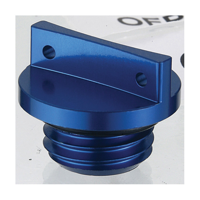 ACCEL oil filler cap YAMAHA WR250F '06-'13, HONDA CRF color blue (thread M20X2.5)