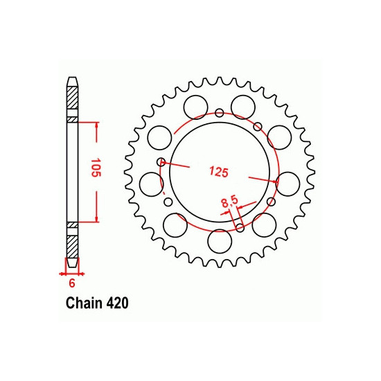 DRIVEN STAR Z52 MRX / SMX PRO 0 / 000.500.5102