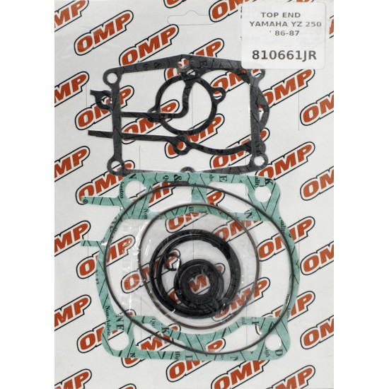 JR (OMP) TOP-END gaskets YAMAHA YZ 250 '86-'87