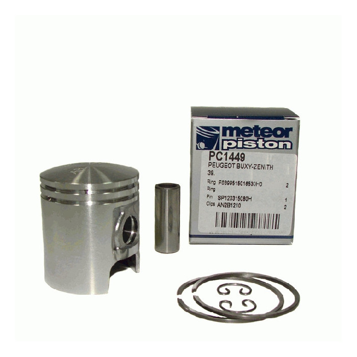 PISTON METEOR PEUGEOT 2T BUXY SPEEDFIGHT ZENITH NICASIL (39.96) SEL.GH