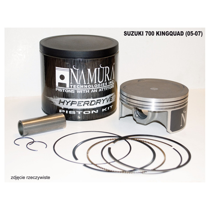 NAMURA piston SUZUKI 700 KINGQUAD (05-07) ARCTIC CAT 700 06-08 (101.96mm) HYPERDRYVE (rings NA-30014R)