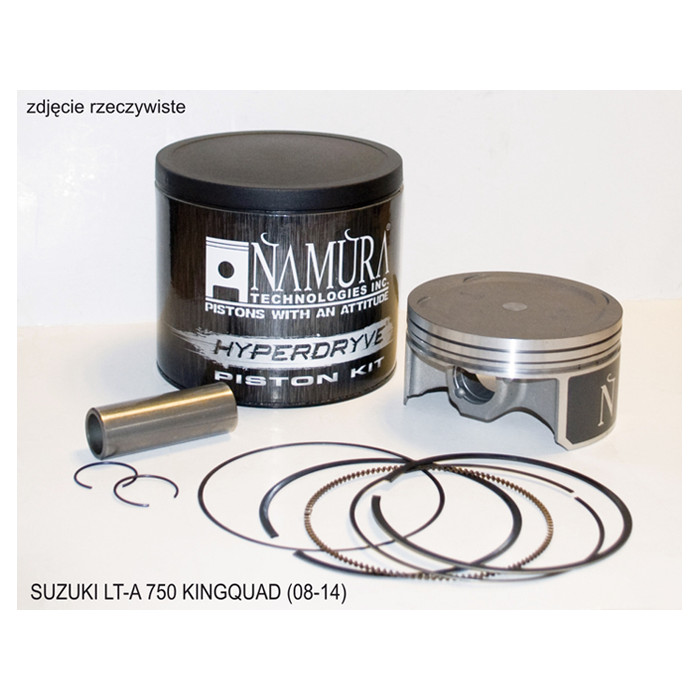NAMURA piston SUZUKI LT-A 750 KINGQUAD (08-14) (103.96mm) (BIG BORE FOR KINGQUAD 700) HYPERDRYVE (rings NA-30015R)