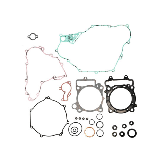 PROX gasket set with engine oil seal set KAWASAKI KFX 450R '08-13