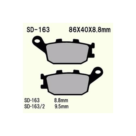 BRAKE PADS VESRAH VD-163