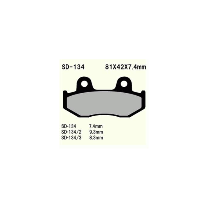 BRAKE PADS VD-134/3 (FA323/3)
