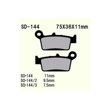 BRAKE PADS VD-144 / 2