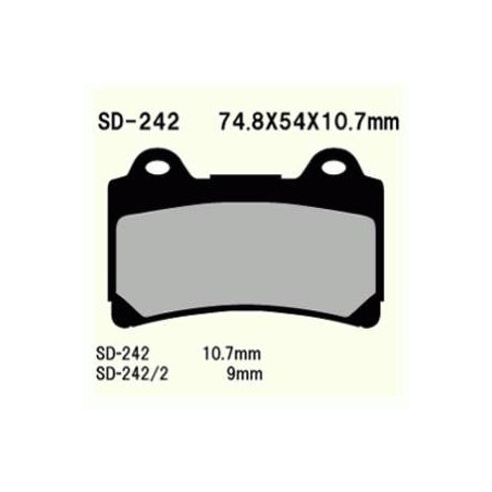 BRAKE PADS VD-242