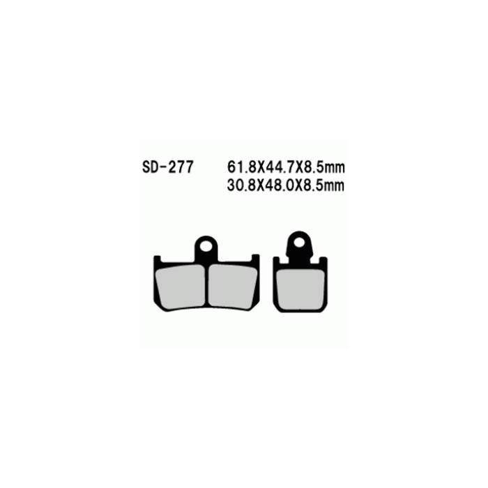 BRAKE PADS VD-277 (FA442 / 4)