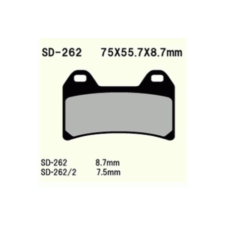 BRAKE PADS VD-262 / 2