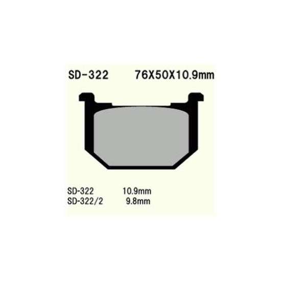 BRAKE PADS VD-322