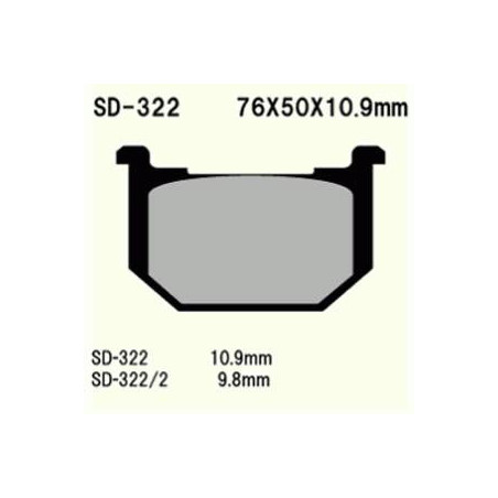 BRAKE PADS VD-322