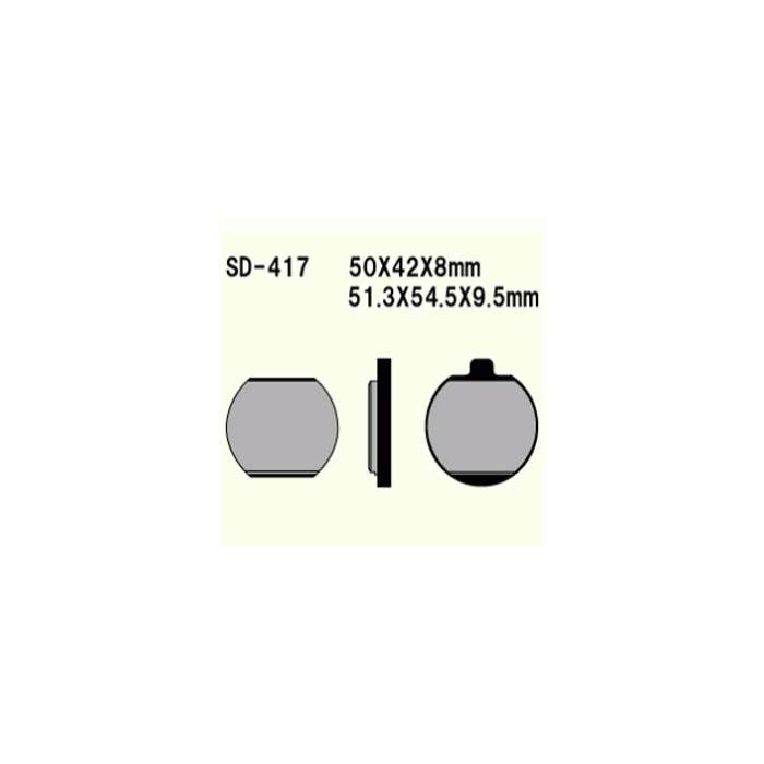BRAKE PADS VD-417
