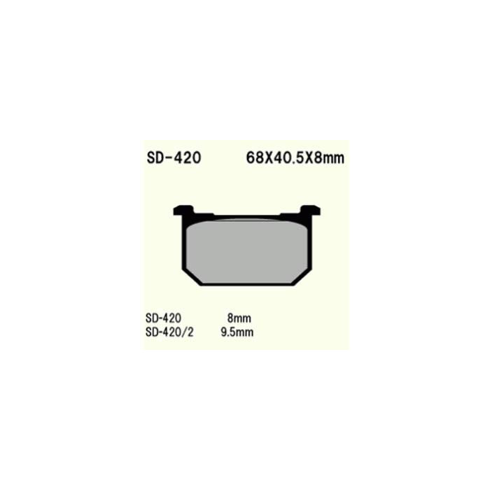 BRAKE PADS VD-420 / 2