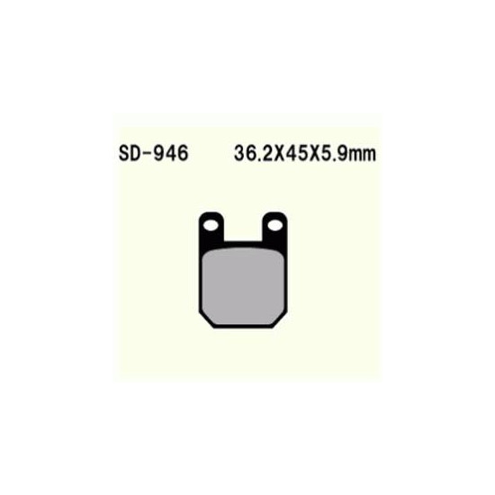 BRAKE PADS VESRAH VD-946