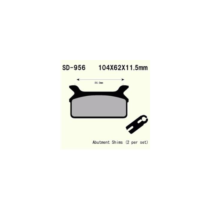 BRAKE PADS VD-956