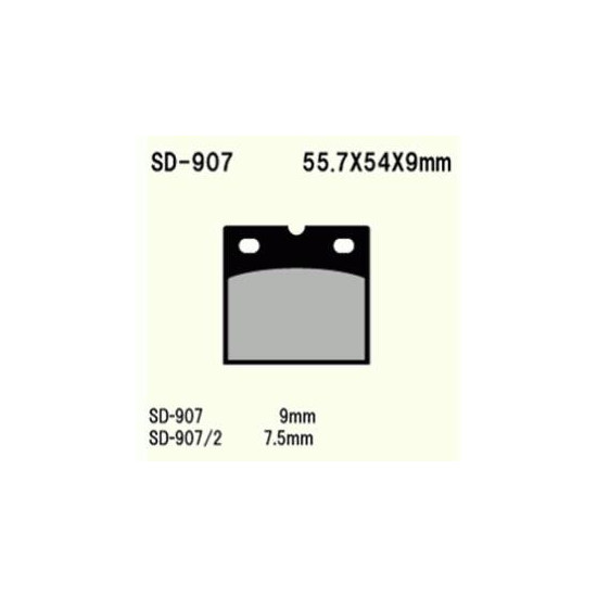 BRAKE PADS VD-907 / 2