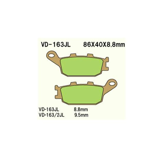 BRAKE PADS VESRAH VD-163JL