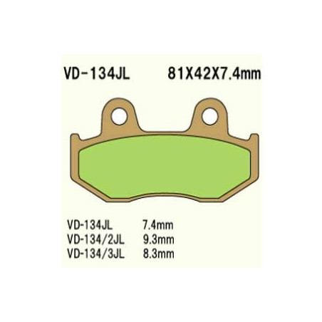 STABDŽIŲ KALADĖLĖS VESRAH VD-134 / 3JL (FA323 / 3HH)