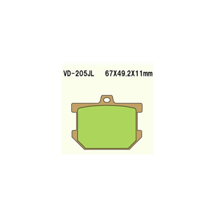 BRAKE PADS VESRAH VD-205JL