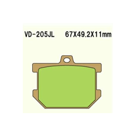 BRAKE PADS VESRAH VD-205JL