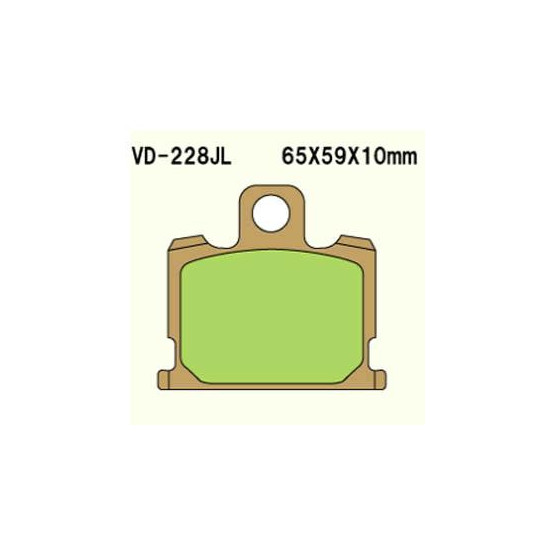 BRAKE PADS VESRAH VD-228JL