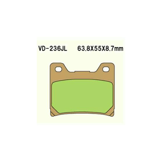 BRAKE PADS VESRAH VD-236JL