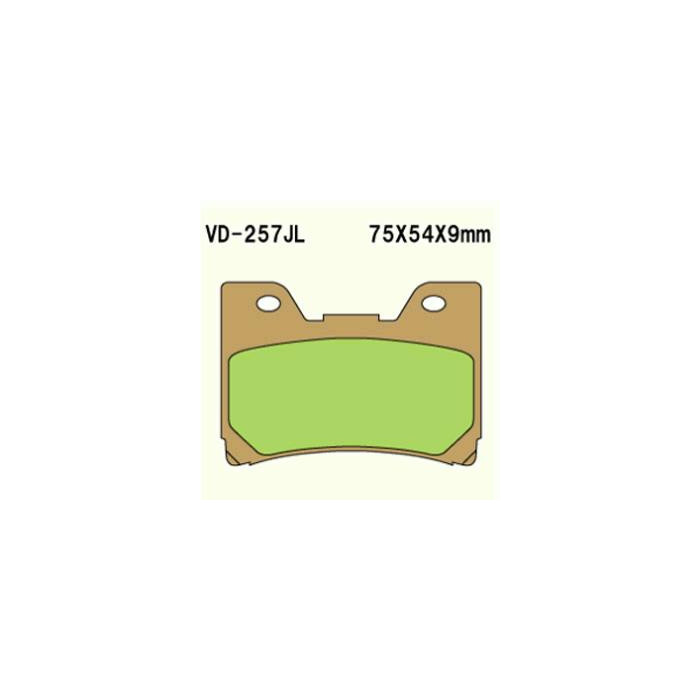 BRAKE PADS VESRAH VD-257JL