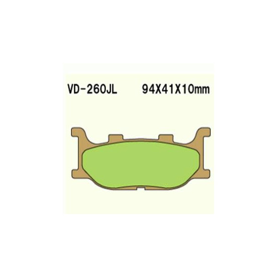 BRAKE PADS VESRAH VD-260JL (FA199HH)