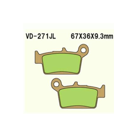 BRAKE PADS VESRAH VD-271JL