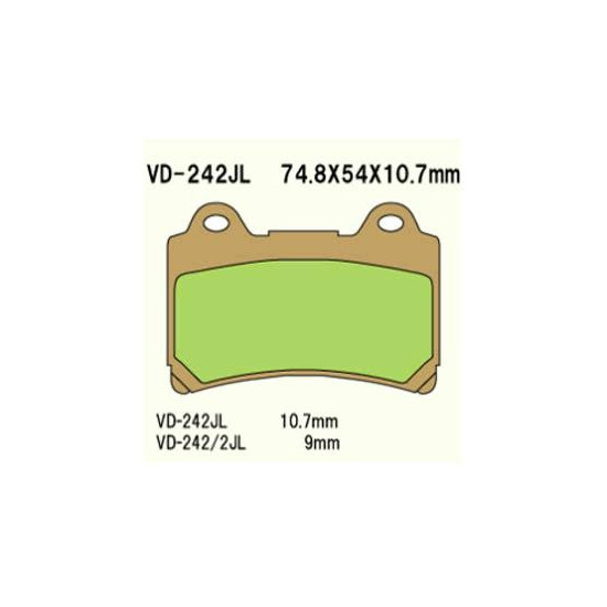 STABDŽIŲ KALADĖLĖS VESRAH VD-242 / 2JL