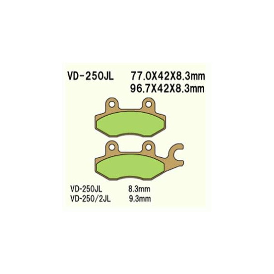 STABDŽIŲ KALADĖLĖS VESRAH VD-250 / 3JL