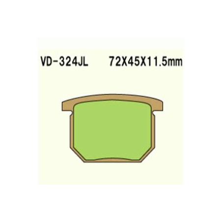 BRAKE PADS VESRAH VD-324JL