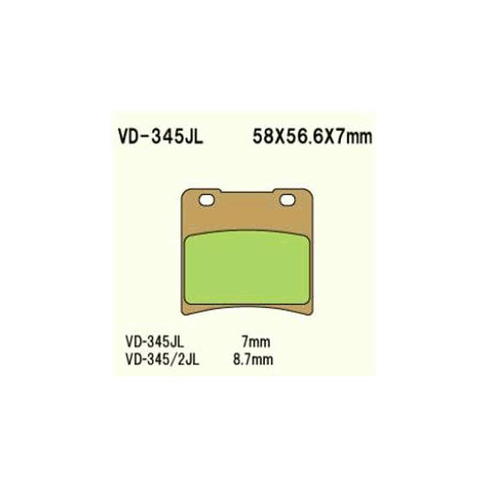 STABDŽIŲ KALADĖLĖS VESRAH VD-345 / 2JL
